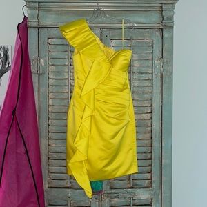 Brand new AshleyLauren yellow dress